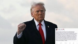 Trump announces ceasefire between Lebanon, Israel