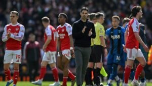 Arteta urges Arsenal to stand up after ‘punch in the face’