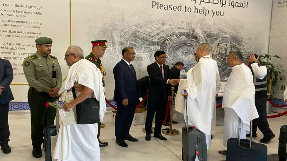 4,457 Hajj pilgrims reach Saudi Arabia