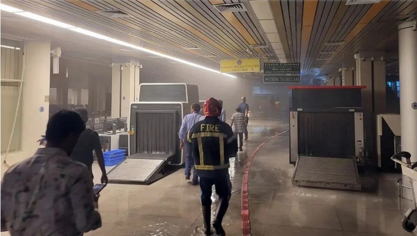 Fire at server room at Sylhet’s airport
