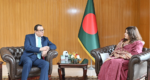 Bangladesh reaffirms support for Palestine during ambassador’s call on