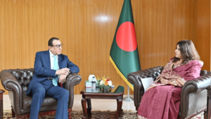 Bangladesh reaffirms support for Palestine during ambassador’s call on