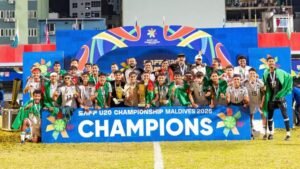 BFF president congratulates U-20 SAFF champions