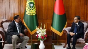 Indian High Commissioner calls on Speaker Hafiz Uddin Ahmad