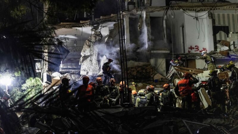 Two kiIled as Iranian missile hits Israeli residential building