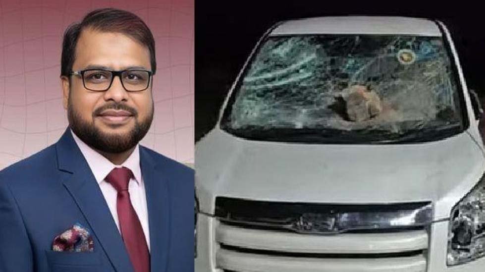 Netrokona-5 MP besieged, car vandalised; BNP blamed