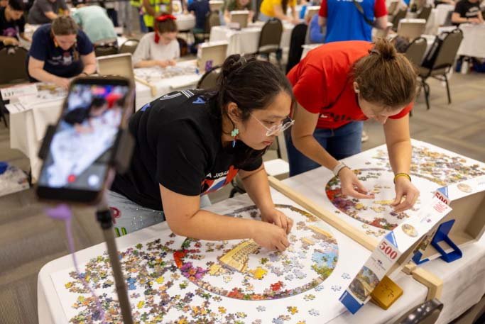 ‘They’re gonna make me cry’: I competed at a speed puzzling championship