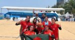 Bangladesh women off to flying start in beach kabaddi