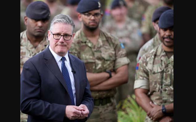 Starmer says he is ‘fed up’ with Trump and Putin’s impact on UK energy costs