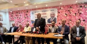 Mayoral candidate Sirajul Islam’s exchange of views with UK Bangla Reporters Unity