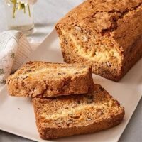 Cream Cheese Swirled Carrot Cake