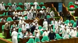 Opposition walks out of Parliament over Referendum issue