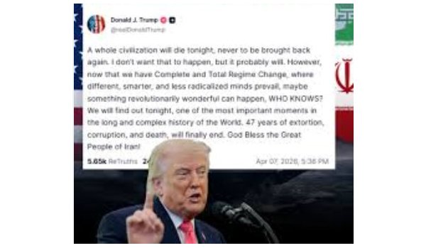 Iran says ready for anything after Trump warns ‘whole civilization will die’