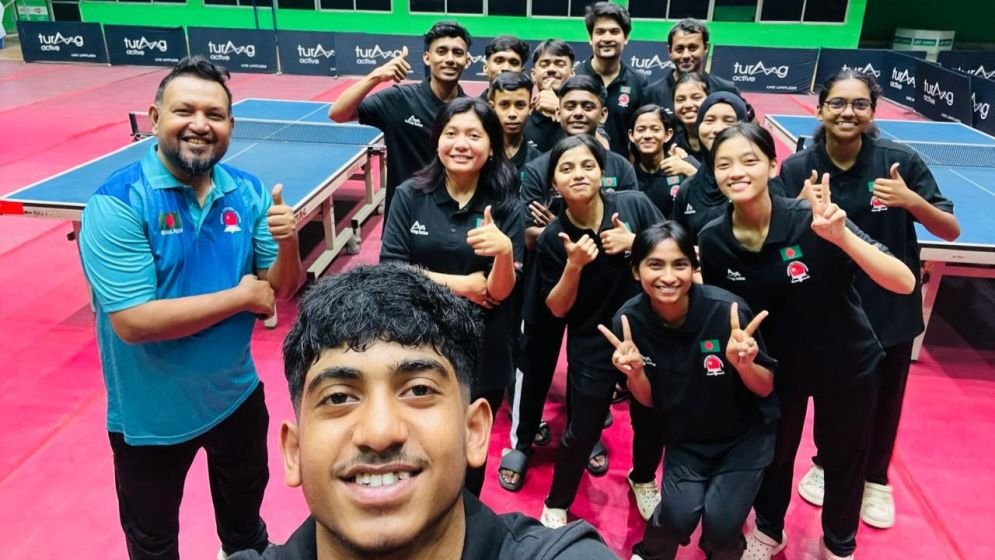 Bangladesh youth TT team off to Shimla