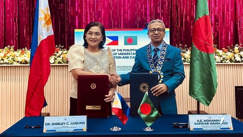 Dhaka, Manila sign MoU on nursing education cooperation
