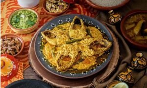 Hilsa Fish with Mustard Gravy