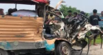 Two killed And Ten injured in Sunamganj highway bus–Laguna collision