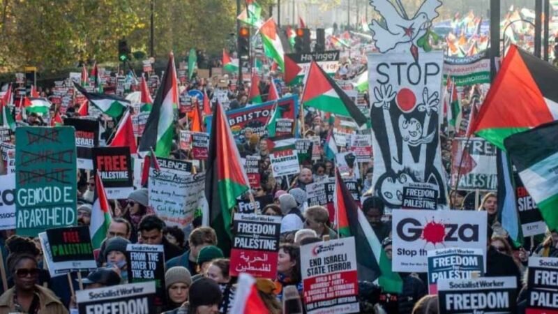 UK PM says some pro-Palestinian marches could be banned