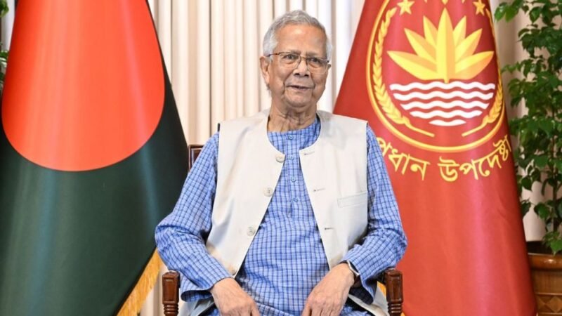 Prof Yunus leaves Dhaka for Paris