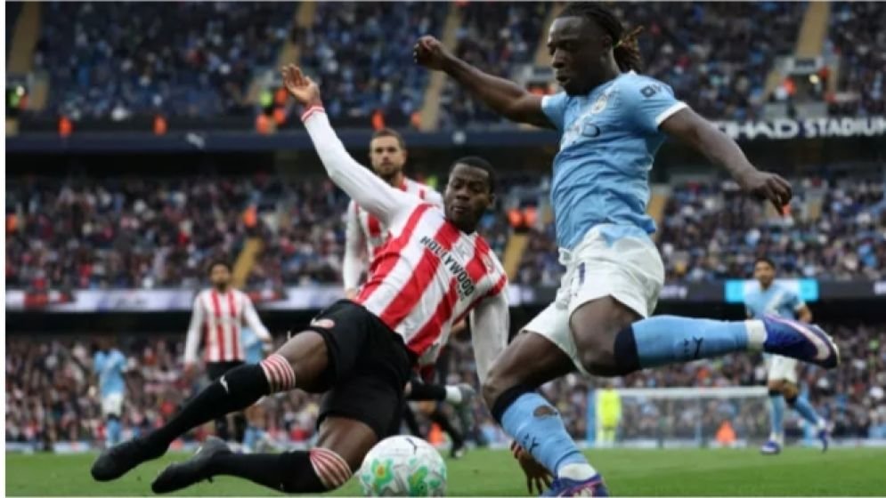 Guardiola salutes Doku after win over Brentford
