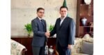 Indian high commissioner pays farewell call on foreign minister