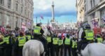 Forty-three arrests after enormous £4.5m police operation keeps rival protests apart