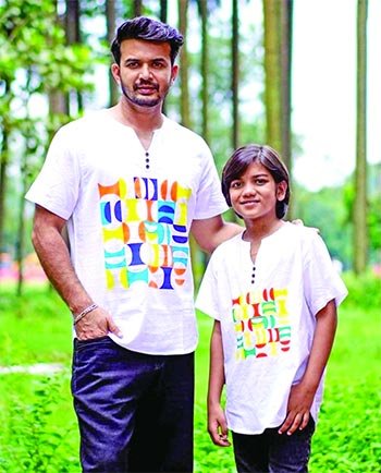 Eid-ul-Adha Style: Father-son matching outfits
