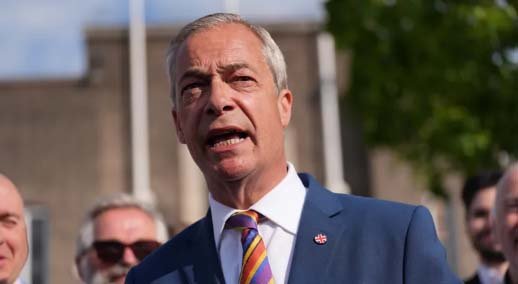 Farage was issued with court judgement for £9,400 debt