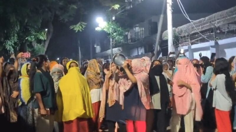 Eden College students stage late night protest against politics revival attempts