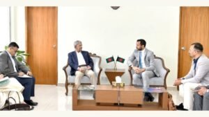 Fakhrul discusses dev cooperation with ILO, Chinese construction firm