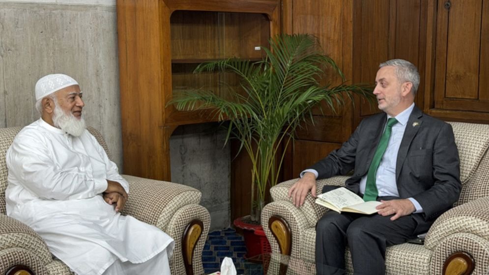 EU Ambassador Miller meets Opposition Leader Shafiqur