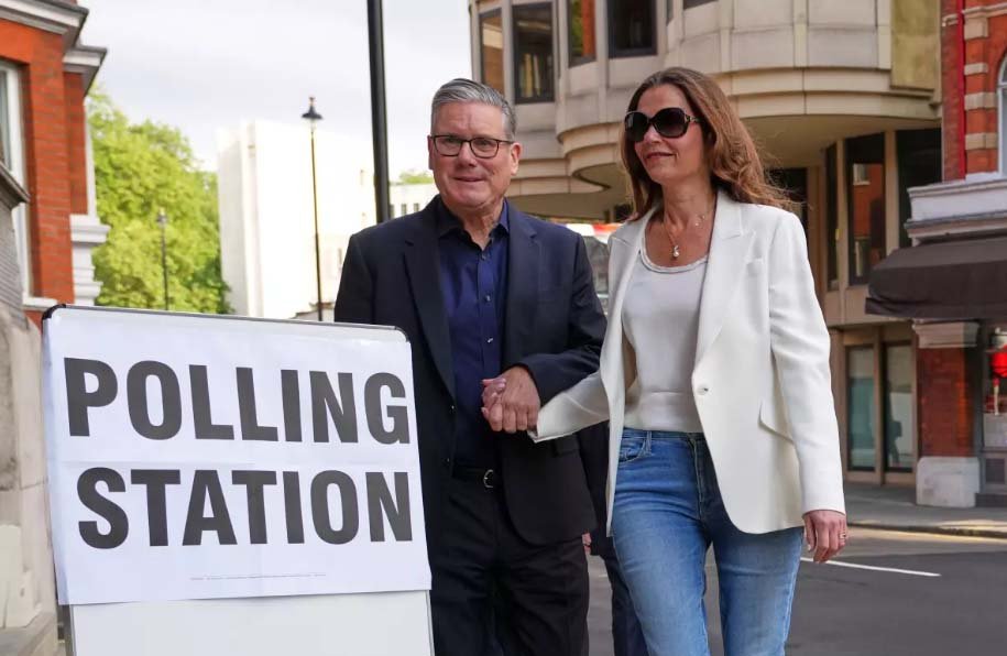British voters cast ballots in local elections seen as a verdict on Keir Starmer’s leadership