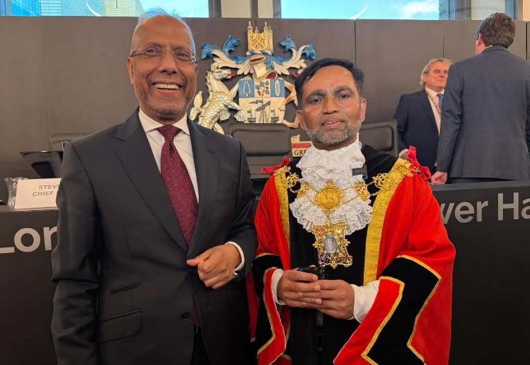 Barrister Mushtaq Ahmed is the new speaker of Tower Hamlets Council