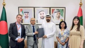 UAE ambassador, icddr,b executive director discuss global health issues