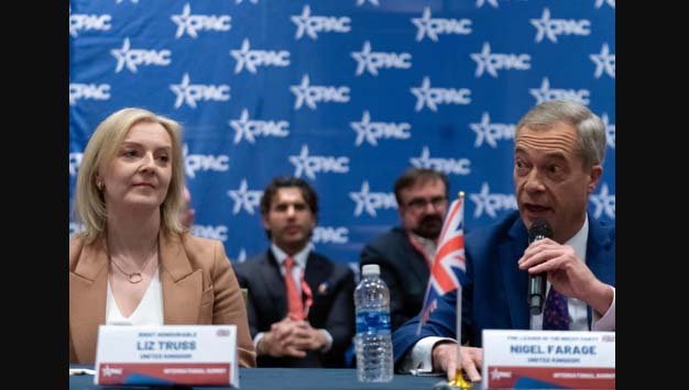 Nigel Farage to headline Liz Truss’s UK CPAC event after apparent snub