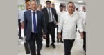 Finance Minister enters parliament with black briefcase
