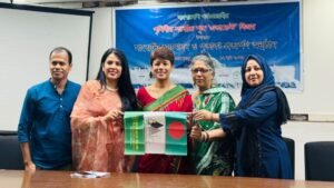 Everest conqueror Nimni attends flag return ceremony at National Press Club