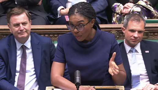 Starmer dithering over defence spending, says Badenoch