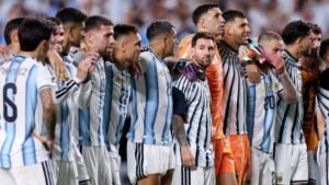 Argentina beat Algeria 3-0 as Messi ties World Cup goals record