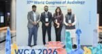 Toufiq Abir makes debut presentation at global hearing health congress