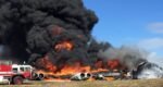 Eight dead in fiery US B-52 bomber crash in California