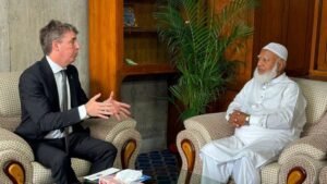 Swedish ambassador meets opposition leader