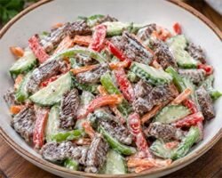 Mixed Salad with Beef
