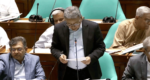 Finance minister presents revised budget with Tk2000cr cut