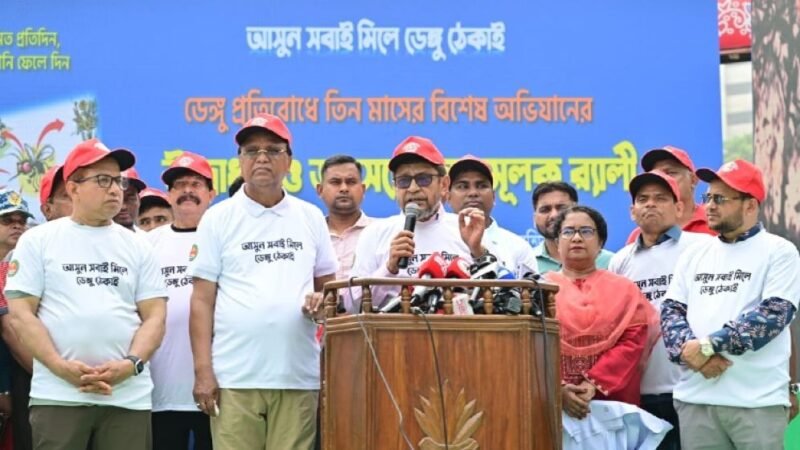 Mobile courts to be conducted to prevent dengue: Sakhawat