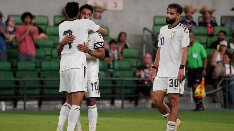Saudi Arabia beat Puerto Rico 3-0 after weather delay
