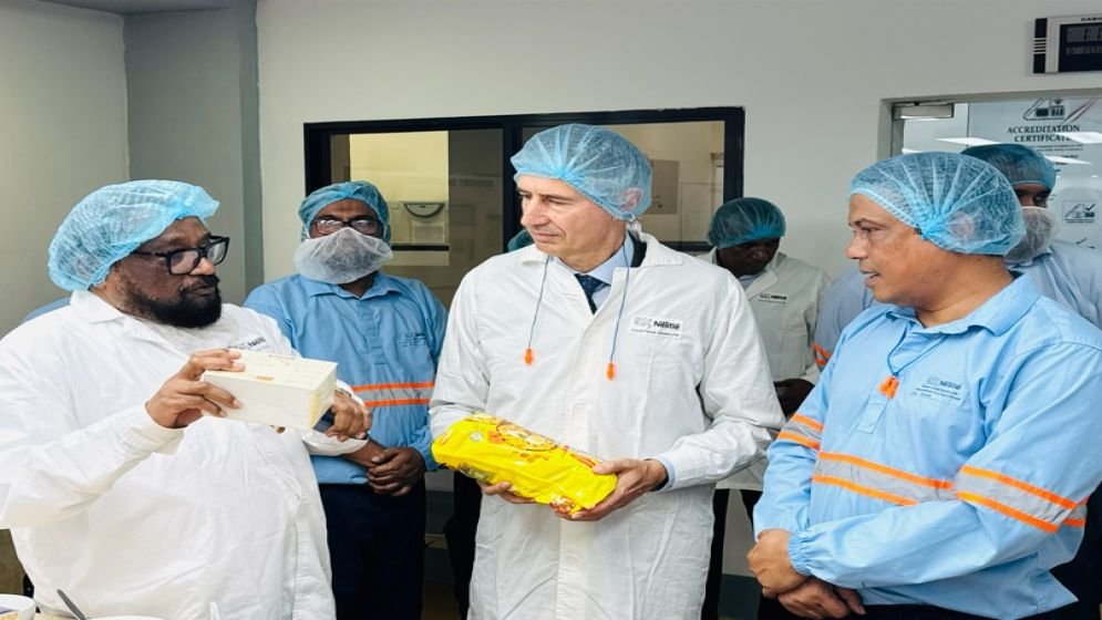 Swiss Delegation Reaffirms Partnership with Nestlé Bangladesh