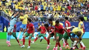 Sloppy Brazil held by Morocco 1-1 in their World Cup opener