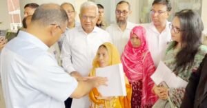 PM hands over appointment letters to 3 persons with disabilities