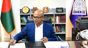 Barrister Mosharraf Hossain takes charge as CID chief